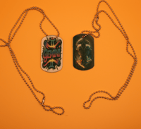 Image 5 of Zodiac Symbol Dog Tags Necklace- Page 1