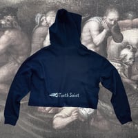 Image 2 of Medieval Cropped Hoodie-Small 2