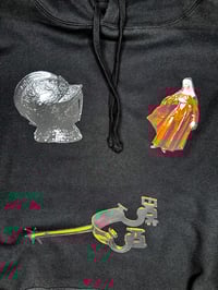 Image 3 of Medieval Cropped Hoodie-Large 1