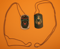 Image 1 of Zodiac Symbol Dog Tags Necklace- Page 2