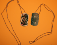 Image 4 of Zodiac Symbol Dog Tags Necklace- Page 2