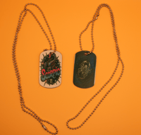 Image 5 of Zodiac Symbol Dog Tags Necklace- Page 2
