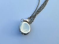 Image 4 of Sphalerite oval pendant sterling silver