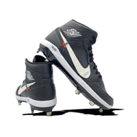 Image 2 of Men’s Jordan 1 “OFF WHITE” Cleats