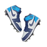 Image 2 of Men’s Jordan 1 “OBSIDIAN” Cleats