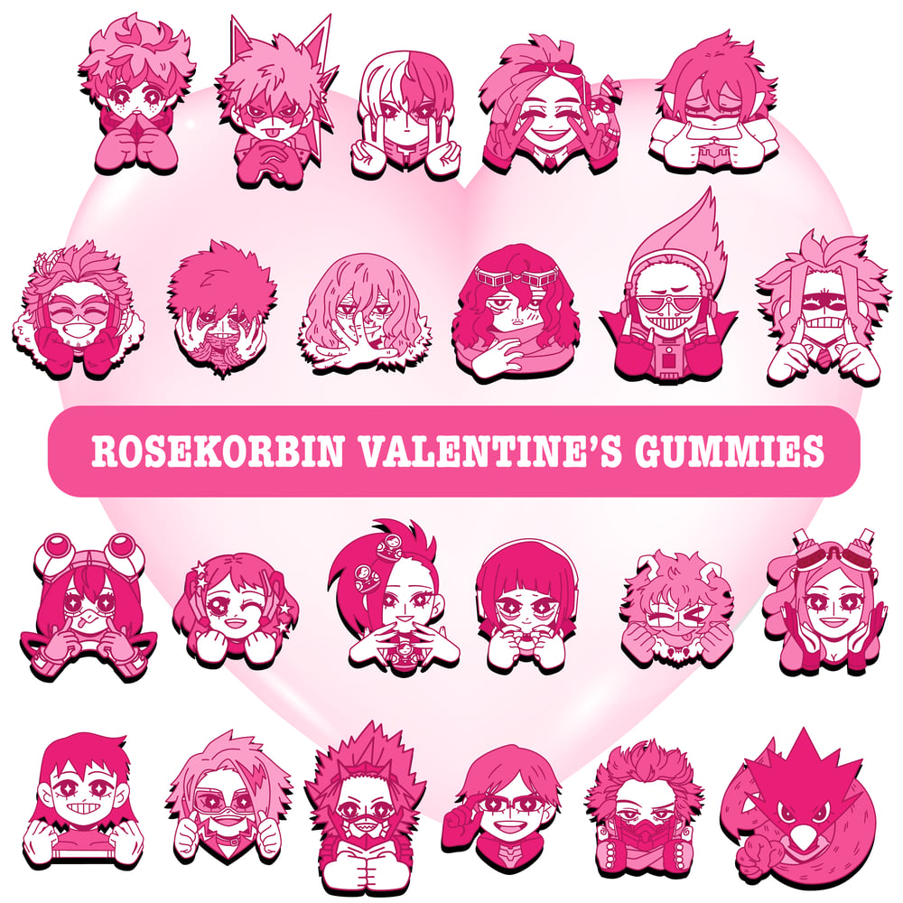 Image of VALENTINE GUMMIES (GROWN UPS)
