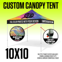 Image 1 of 10X10 CUSTOM CANOPY