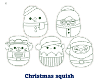 Image 19 of Christmas Coloring Dolls 