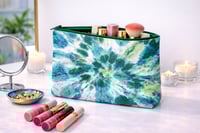 Image 1 of Seafoam Swirl Cosmetic Pouch