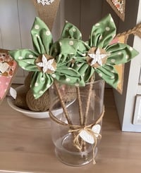 Image 1 of Rustic Forever Flowers #33 Green