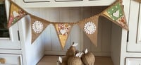 Image 1 of Hand-Created Rustic Bunting #46