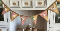 Image 1 of Hand-Created Rustic Bunting  #47