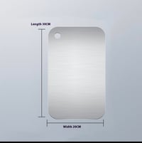 High Quality Stainless Steel Chopping Board – Anti-Mold Cutting Surface