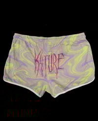 Image 2 of multi-colour booty shorts - 14/16