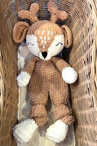 Image 1 of Mega Deer – Large Hand-Crocheted Deer (48 cm)