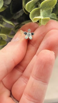 Image 3 of Sterling Silver Bluebell Necklace