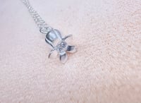 Image 1 of Sterling Silver Bluebell Necklace
