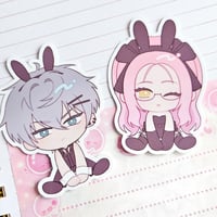 Image 2 of Alien Stage Bunny Stickers