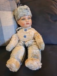 Image 1 of Deans Rag Book Doll Teddy 1930s