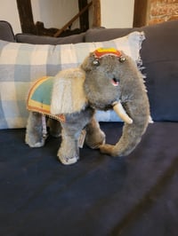 Image 1 of Vintage Merrythought Elephant 1950s