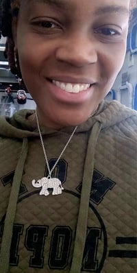 Image 3 of Elephant Bling Necklace Set (Gold & Silver) 