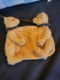 Image 1 of Twins Teddy Bear Handbag - German Mohair