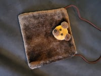 Image 2 of Velvet Teddy Handbag