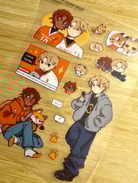 Image 2 of [PREORDER] 5x7" Andreil Clear Sticker Sheet