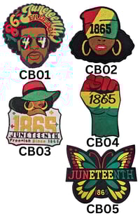 Large Freedom Day CenterBack Patches