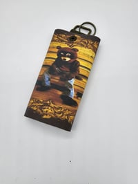 Image 6 of College Dropout Handcrafted Faux Leather Key Pouch