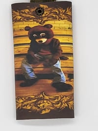 Image 9 of College Dropout Handcrafted Faux Leather Key Pouch