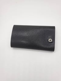 Image 5 of Black Crocodile Key Pouch
