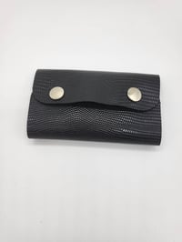 Image 2 of Black Crocodile Key Pouch