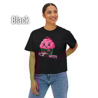 Image 5 of 'Too Sweet' Cupcake Women's Boxy Tee