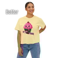 Image 9 of 'Too Sweet' Cupcake Women's Boxy Tee