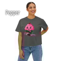 Image 15 of 'Too Sweet' Cupcake Women's Boxy Tee