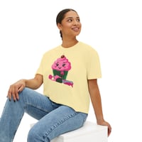 Image 10 of 'Too Sweet' Cupcake Women's Boxy Tee