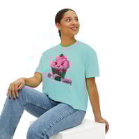 Image 4 of 'Too Sweet' Cupcake Women's Boxy Tee