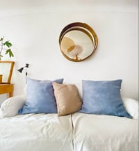 Image 5 of Antique damask linen cushion