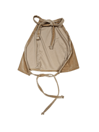 Image 2 of Velour halter top