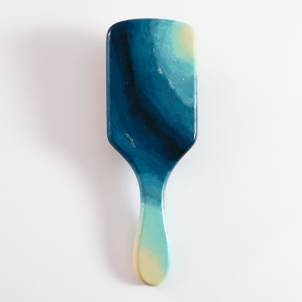 Image of Currents- Bamboo Wooden Hairbrush