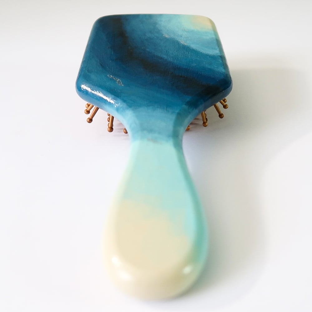 Image of Currents- Bamboo Wooden Hairbrush