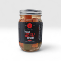 Italian Carrots and Jalapenos