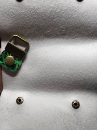 Image 5 of Black and Green High Vibes Key Pouch