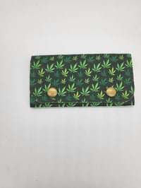 Image 6 of Black and Green High Vibes Key Pouch