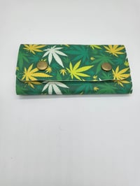 Image 4 of Yellow and Green High Vibes Key Pouch