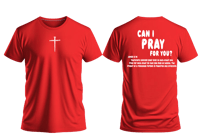 Call To Action Red Shirt