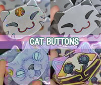 Image 1 of Cat Buttons