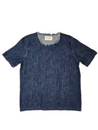 Image 1 of AUTHENTIC! Our Legacy distressed denim tee