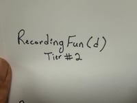 Recording Fund Tier #2